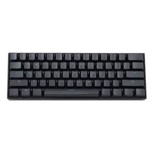 Teclado Gamer Bluetooth Anne Pro 2 Qwerty Gateron Red Inglês Us Cor Preto Com Luz Rgb