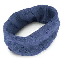 Love Womens 100% Infinity Snood - Azul Vaquero - Hecho En Es