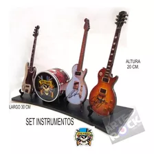 Set Guitarras Guns Roses Mini