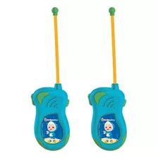 Walkie Talkie Cocomelon 3360 Cor Azul Candide