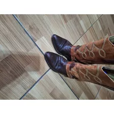 Botas Texanos Cuero