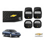 Tapetes 4pz Charola 3d Logo Chevrolet Impala 2000 A 2005