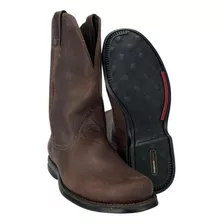 Bota Masculina Anatômic Gel Couro Mustang Magnum - Ref. 4590