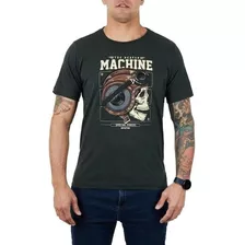 Camiseta Concept Skull Machine Invictus Regular Fit