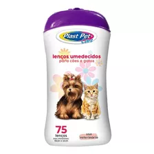 Toallitas Humedas Plast Pet X 75 Un. Para Perros Y Gatos