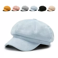 -gorras De Vendedor De Periódicos Para Mujer, Gorra De Lana