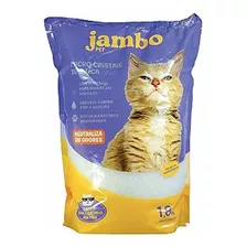 Jambo Areia Micro Cristais De Silica Para Gatos 1,8kg