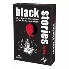 Black Stories: Insônia, De Galápagos Jogos. Editora Galápagos Em Português
