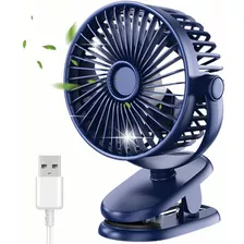 Mini Ventilador Usb Portátil De Escritorio Mesa Con Clip