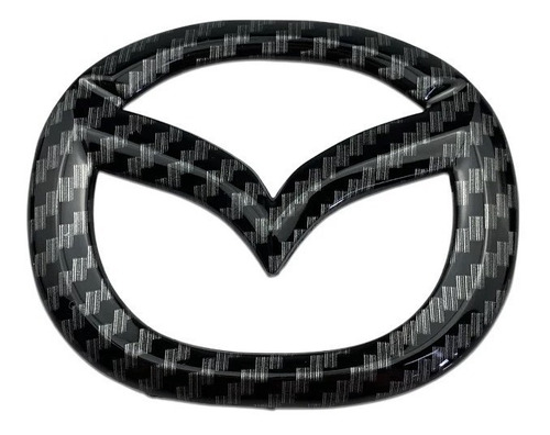 Emblema Volante Mazda Cx3 2016 2019 2021 2023 Fibra Carbono Foto 4