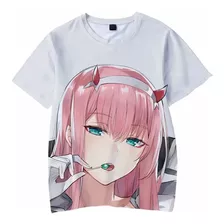 Darling In The Franxx Playera Zero Two Manga Corta