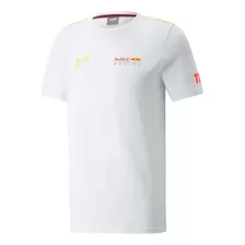 Playera Puma Red Bull 536724 02 Color Blanco Original!