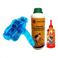 Kit Limpador De Corrente + Desengraxante + Óleo Lubrificante