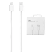 Cabo Usb-c Carregador 60w Para iPhone 15 / 15 Plus - 1m