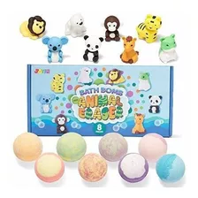 Set De Bombas De Baño Para Niños Con Juguetes De Animales 