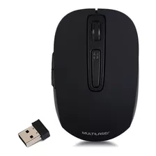 Mouse Sem Fio Recarregável Multilaser Wireless 2.4ghz Mo277