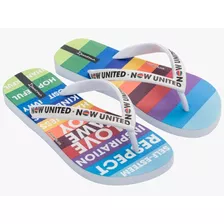 Chinelo Dedo Grendene Now United Pop Colection Colorido