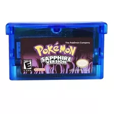Cartucho Fita Pokémon Sapphire Game Boy Advance Safíra