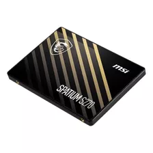 Ssd Msi 480 Gb Sata Iii 500 Mb/s 450 Mb/s Spatium-s270-480g