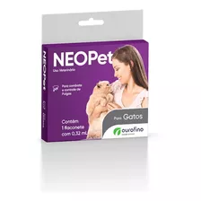 Antipulgas Para Gatos Até 8kg Neopet - Ourofino - Kit 2 Un