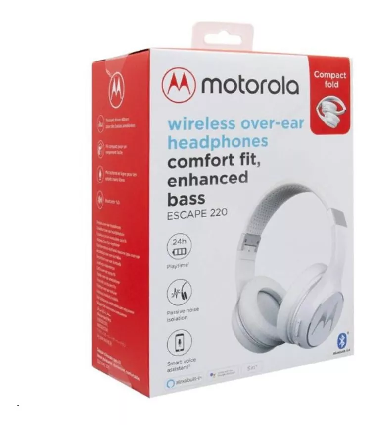 Audifonos Motorola Ecape 220 Bluethoot Mic Wireless Inc Iva