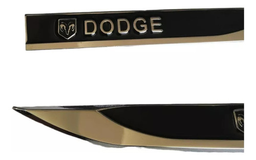 Emblemas Espadines Negros Dodge Dakota 2019 Foto 4