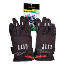 Guantes Mototimes City Con Proteccion Nudillos Neoprene