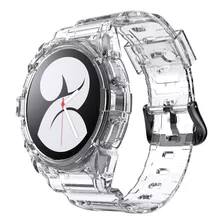 Funda Notocity, Para Galaxy Watch 4/5/6, 44 Mm, Traslucido