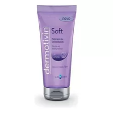 Sabonete Líquido Facial Soft Para Pele Seca Ou Sensível 70ml Dermotivin