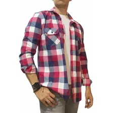 Camisa Leñadora Para Hombre Roja - La Mejor Calidad