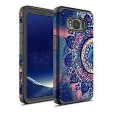 Galaxy S8 Active Case, Rosebono Hibrido De Doble Capa A Prue