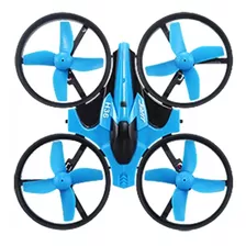 Mini Drone Jjrc H36 Azul 1 Baterias + 4 Hélices