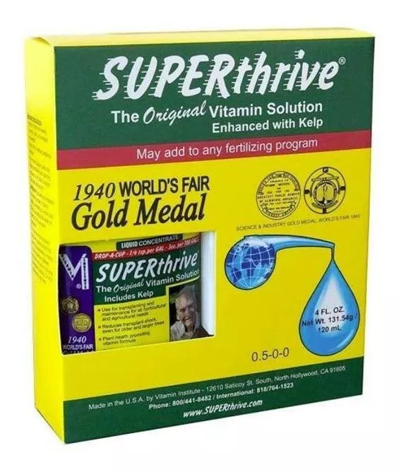 Superthrive - Solução Vitamínica Essencial - Plantas