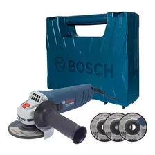 Esmerilhadeira Lixadeira Angular + 3 Discos 220v Bosch