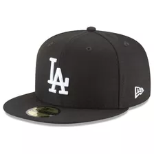 New Era 59fifty Los Angeles Dodgers Mlb Blk Wht
