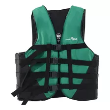 Colete Salva Vidas Nautika Coast Até 120kg Verde E Preto