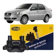 Bobina De Ignição Fiat Siena 1.0 8v Fire Flex 2007 Marelli