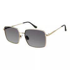 Lentes De Sol Levis X13146 Outlook Dorado Mujer