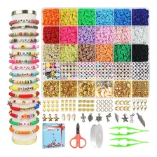 Kit Para Hacer Pulseras Con Cuentas De Arcilla