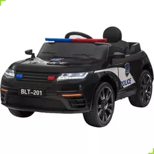 Carro Elétrico12v Policia Viatura Infantil C/controle Lindo