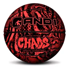 Balón And1 Chaos Animal Print Basketball Rojo