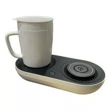 Calentador Enfriador Taza Cargador Inalambrico Celular Qi