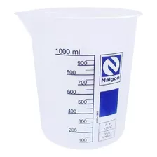 Becker Em Polipropileno 1000 Ml Graduado 50/50 Ml - Nalgon