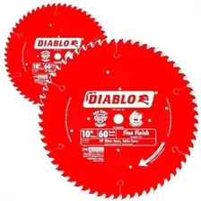 Paquete De 2 D1060x Diablo Sierra De 10 Pulgadas 60 Die...