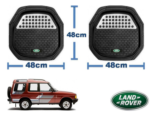 Tapetes Logo Land Rover + Cubre Volante Discovery 92 A 98 Foto 5