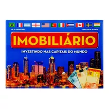 Jogo De Mesa Banco Super Imobiliário Capitais Do Mundo Educa