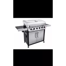 Expert Grill Parrillera Gas Inoxidable 5 Hornillas+1 Lateral