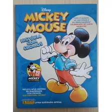 Álbum De Figurinhas Mickey Mouse 90 Anos Novo Vazio