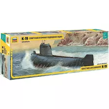 Zvezda 9025 Submarino Ruso K19 Para Armar Maqueta 1/350