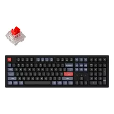 Teclado Mecanico Wireless Keychron K10 Pro Gamer Rgb Pc Mac Color Del Teclado Negro Idioma Inglés Us Internacional